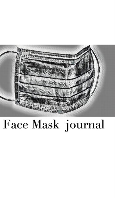 Face Mask themed Blank Journal sir Michael designer - Face Mask Blank Journal