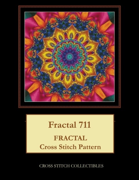 Fractal 711 - Fractal Cross Stitch Pattern