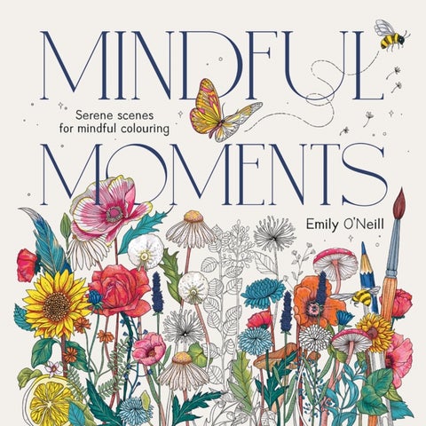 Mindful Moments - Serene Scenes for Mindful Colouring