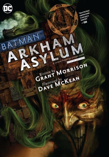 Bilde av Batman: Arkham Asylum The Deluxe Edition Av Grant Morrison, Dave Mckean