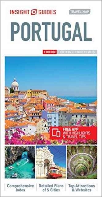 Insight guides: travel map portugal