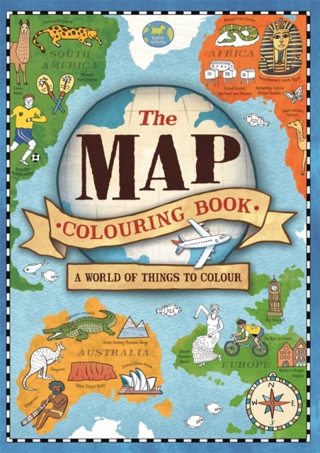 The Map Colouring Book - A World of Things to Colour