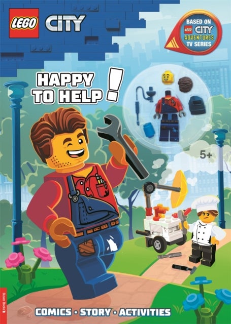 Bilde av Lego (r) City: Happy To Help! Activity Book (with Harl Hubbs Minifigure) Av Buster Books, Lego (r)