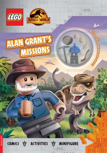 Bilde av Lego¿ Jurassic World¿: Alan Grant¿s Missions: Activity Book With Alan Grant Minifigure Av Lego®, Buster Books