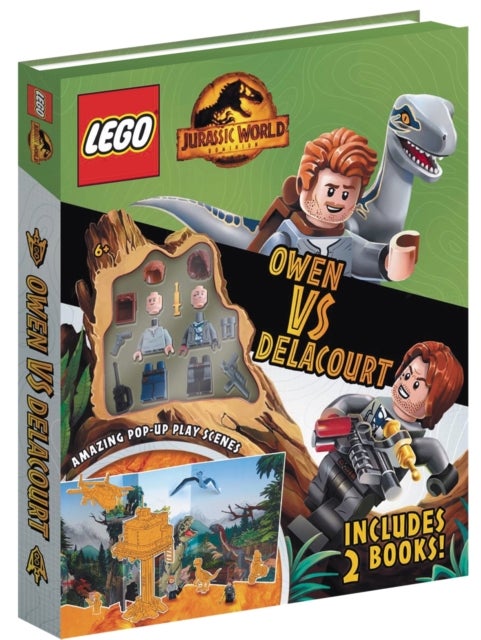 Bilde av Lego¿ Jurassic World¿: Owen Vs Delacourt (includes Owen And Delacourt Lego¿ Minifigures, Pop-up Play Av Lego®, Buster Books