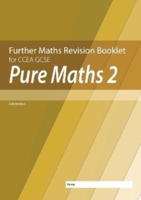 Bilde av Further Mathematics Revision Booklet For Ccea Gcse: Pure Maths 2 Av Neill Hamilton