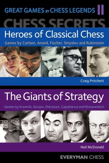 Bilde av Great Games By Chess Legends, Volume 2 Av Neil Mcdonald, Colin Crouch