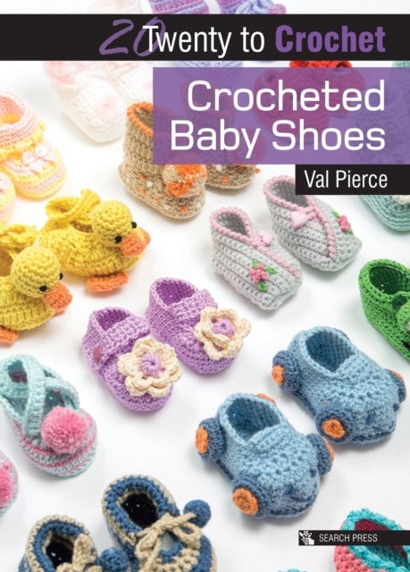 Bilde av 20 To Crochet: Crocheted Baby Shoes Av Val Pierce