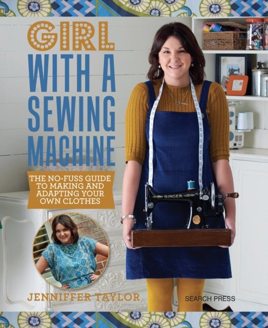 Bilde av Girl With A Sewing Machine Av Jenniffer Taylor