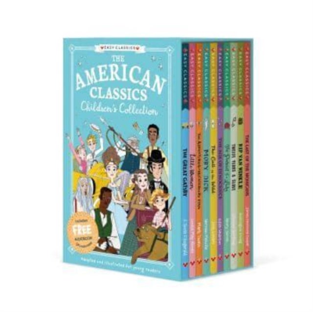 Bilde av The American Classics Children&#039;s Collection (easy Classics) 10 Book Box Set
