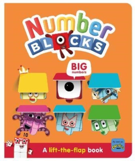 Bilde av Numberblocks Big Numbers: A Lift The Flap Book Av Sweet Cherry Publishing