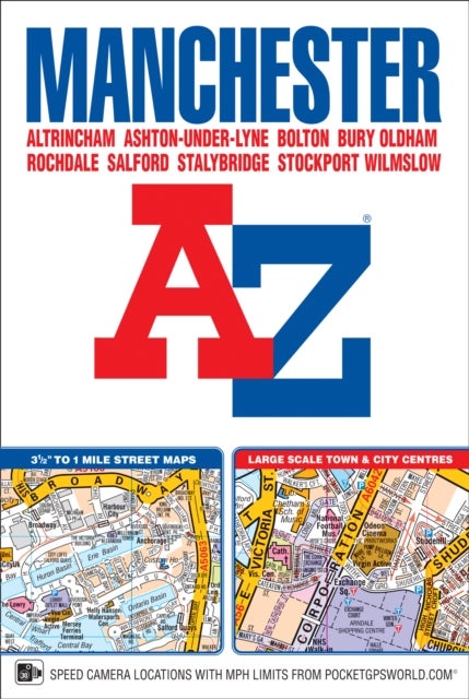 Bilde av Manchester A-z Street Atlas (paperback) Av A-z Maps