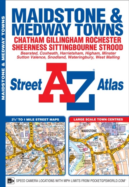 Bilde av Maidstone And Medway Towns A-z Street Atlas Av A-z Maps