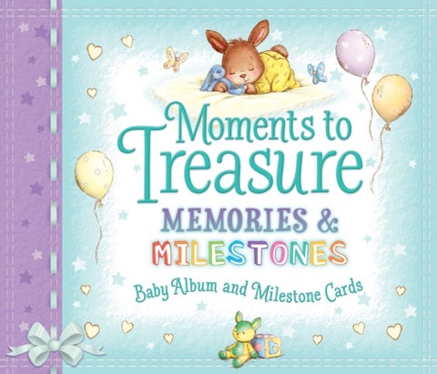 Moments to Treasure Baby Album and Milestone Cards - Memories and Milestones