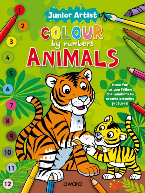 Bilde av Junior Artist Colour By Numbers: Animals