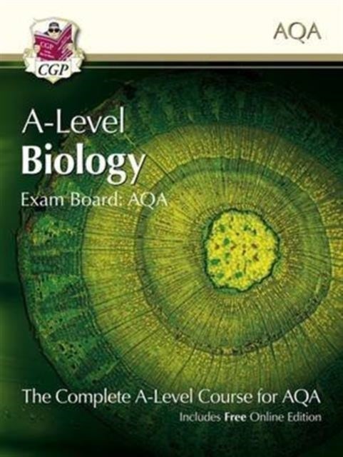 Bilde av A-level Biology For Aqa: Year 1 &amp; 2 Student Book With Online Edition: Course Companion For The 2023 Av Cgp Books