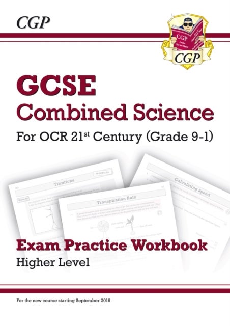 Bilde av Gcse Combined Science: Ocr 21st Century Exam Practice Workbook - Higher Av Cgp Books