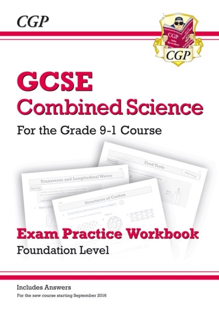 Bilde av Gcse Combined Science Exam Practice Workbook - Foundation (includes Answers) Av Cgp Books