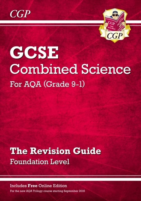 Bilde av New Gcse Combined Science Aqa Revision Guide - Foundation Includes Online Edition, Videos &amp; Quizzes: Av Cgp Books