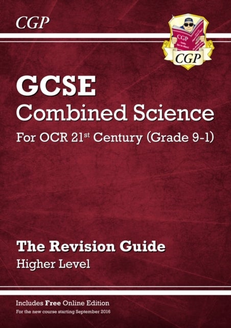 Bilde av Grade 9-1 Gcse Combined Science: Ocr 21st Century Revision Guide With Online Edition - Higher: Ideal Av Cgp Books
