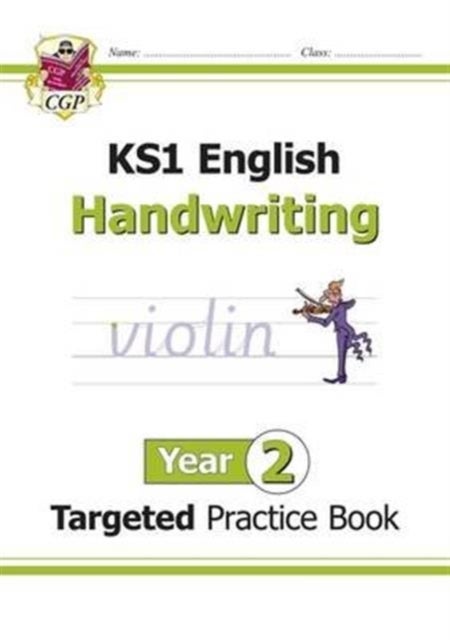 Bilde av Ks1 English Year 2 Handwriting Targeted Practice Book Av Cgp Books