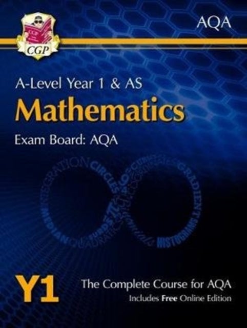 Bilde av A-level Maths For Aqa: Year 1 &amp; As Student Book With Online Edition: Course Companion For The 2023 A Av Cgp Books