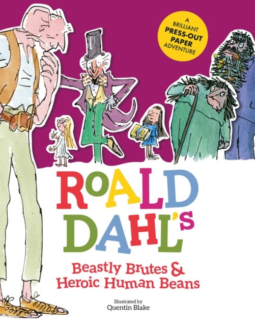 Bilde av Roald Dahl&#039;s Beastly Brutes &amp; Heroic Human Beans Av Stella Caldwell, Roald Dahl