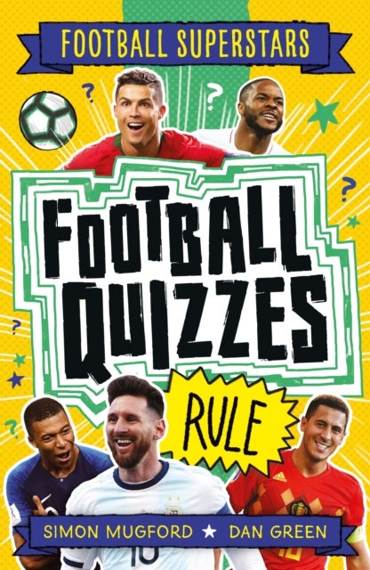 Bilde av Football Superstars: Football Quizzes Rule Av Simon Mugford