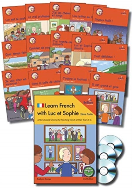 Bilde av Learn French With Luc Et Sophie 2eme Partie (part 2) Starter Pack Years 5-6 (2nd Edition) Av Barbara Scanes
