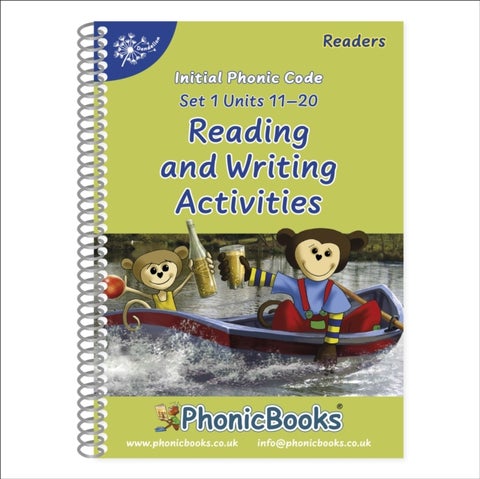 Phonic Books Dandelion Readers Reading and Writing Activities Set 1 Units 11-20 - Consonant digraphs and simple two-syllable words