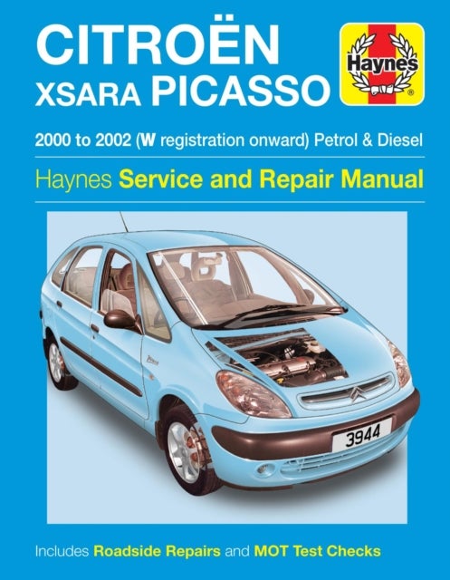 Bilde av Citroen Xsara Picasso Petrol &amp; Diesel (00 - 02) Haynes Repair Manual Av Haynes Publishing