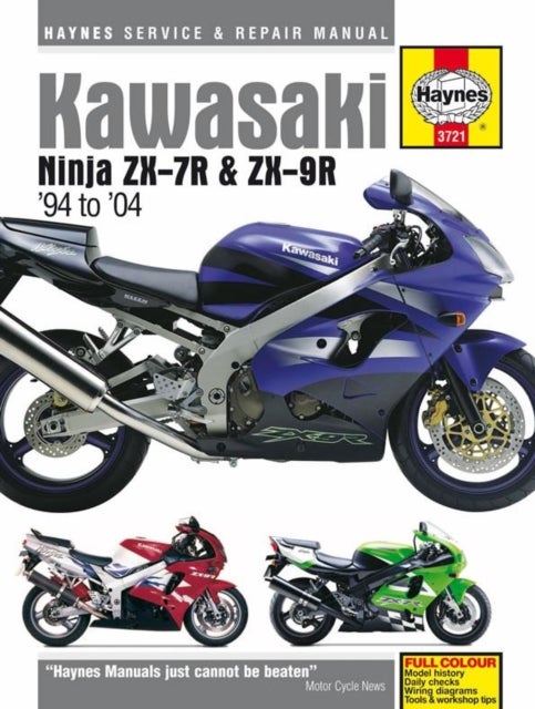 Bilde av Kawasaki Zx-7r &amp; Zx-9r Ninja (94 - 04) Av Haynes Publishing