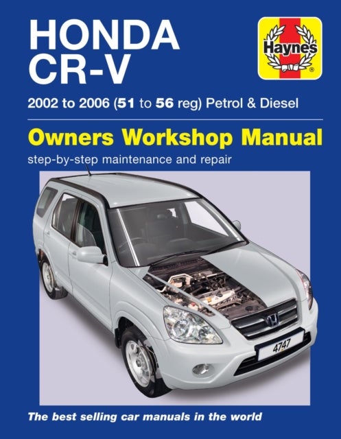 Bilde av Honda Cr-v Petrol &amp; Diesel (02 - 06) Haynes Repair Manual Av Haynes Publishing