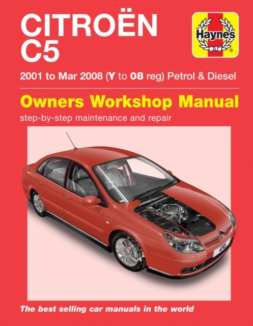 Bilde av Citroen C5 Petrol &amp; Diesel (01 - Mar 08) Haynes Repair Manual Av Haynes Publishing