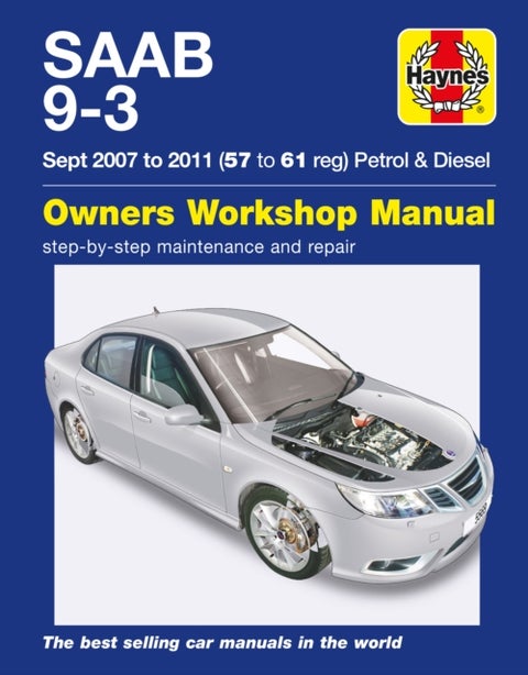 SAAB 9-3 Petrol & Diesel (07 - 11) Haynes Repair Manual - 2007-2011