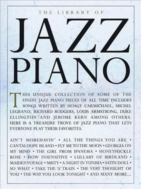 Bilde av The Library Of Jazz Piano Av Hal Leonard Publishing Corporation