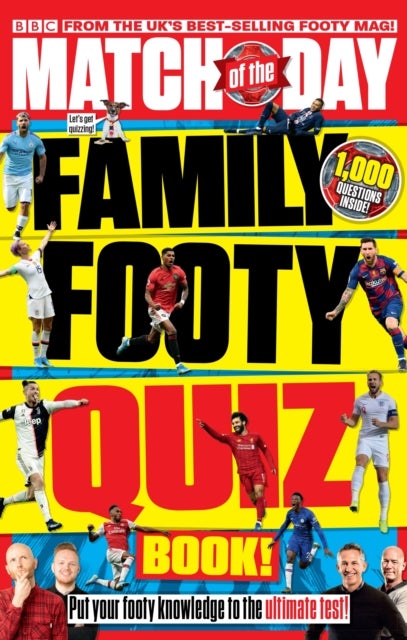 Bilde av Match Of The Day Family Footy Quiz Book