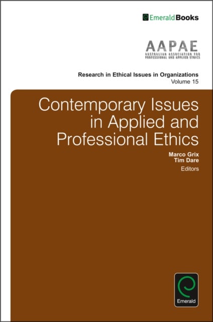 Bilde av Contemporary Issues In Applied And Professional Ethics