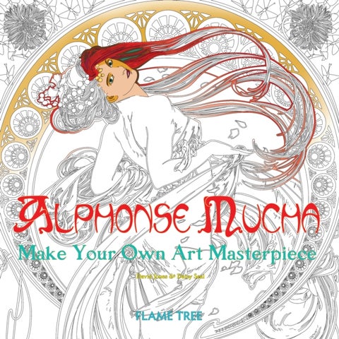 Alphonse Mucha (Art Colouring Book) - Make Your Own Art Masterpiece