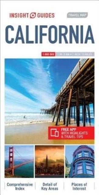 California Insight Guides Travel Map