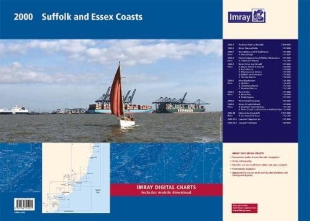 Bilde av 2000 Suffolk And Essex Chart Pack Av Imray