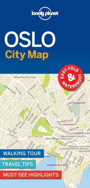 Bilde av Oslo City Map Av Lonely Planet