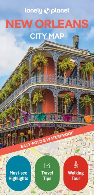 Lonely Planet New Orleans City Map