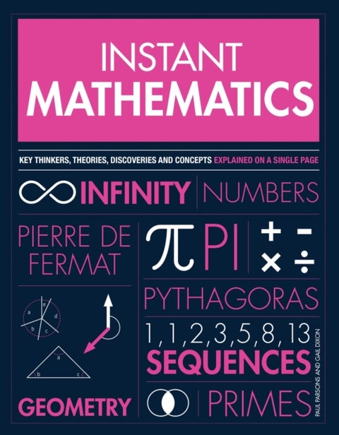 Instant Mathematics - Key Thinkers, Theories, Discoveries and Concepts Explained on a Single Page