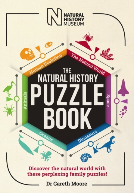 Bilde av The Natural History Puzzle Book Av Dr. Gareth Moore, The Natural History Museum