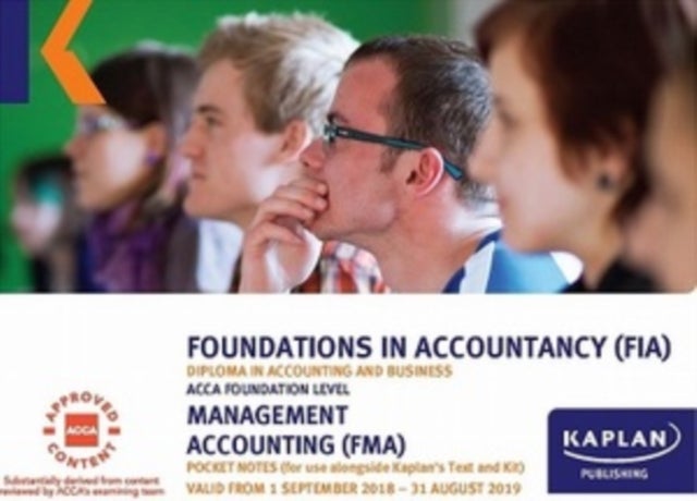 Bilde av Fma - Management Accounting - Pocket Notes Av Kaplan Publishing