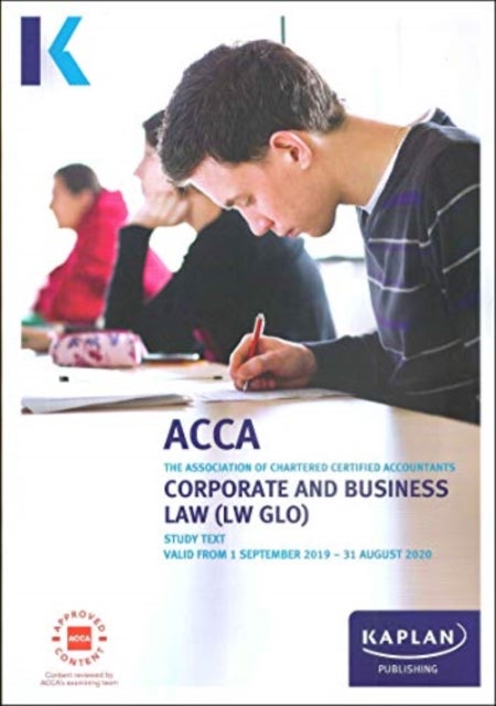 Bilde av Corporate And Business Law (glo) - Study Text Av Kaplan