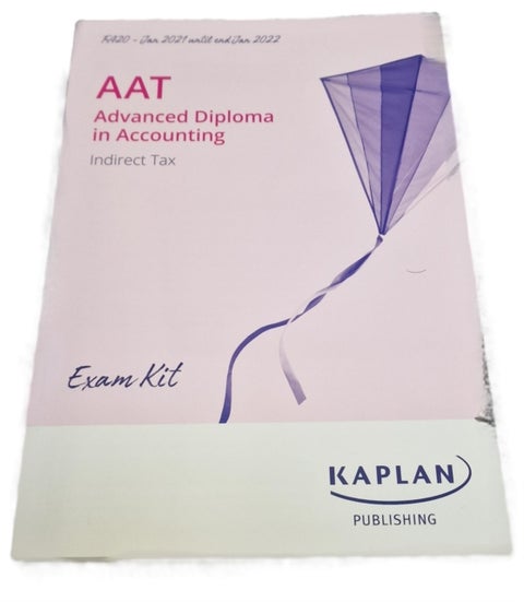 INDIRECT TAX (INDX) (FA20) - EXAM KIT