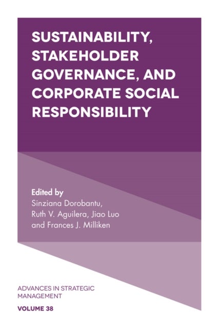 Bilde av Sustainability, Stakeholder Governance, And Corporate Social Responsibility