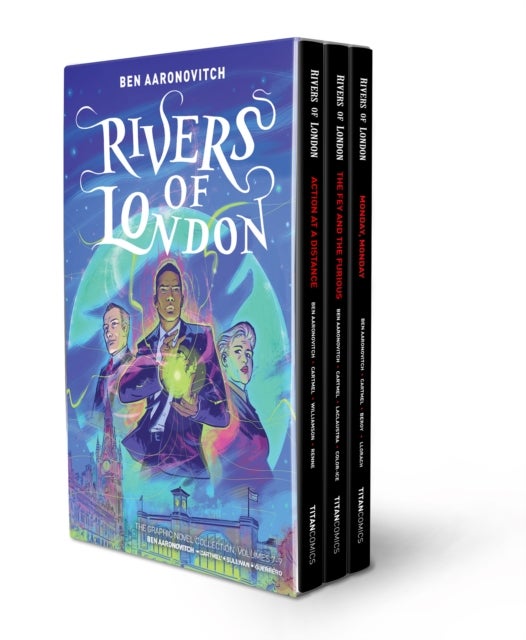 Bilde av Rivers Of London: 7-9 Boxed Set Av Ben Aaronovitch, Andrew Cartmel, Jose Maria Beroy, Mariano Laclaustra, Brian Williamson